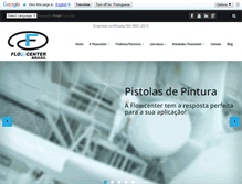 Tablet Screenshot of flowcenter.com.br